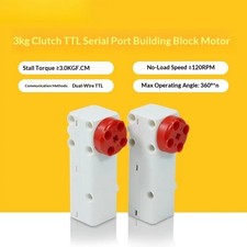 3KG Servo Motor, Closed-loop Control, Low Noise, Anti-backlash, Arduino