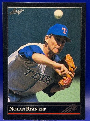 1992 Leaf Black Gold Nolan Ryan #41 Texas Rangers HOF Parallel