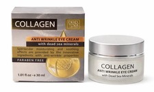 Dead Sea Collection Collagen Day+Night Eye Cream 1.01 oz |Anti-Aging Minerals