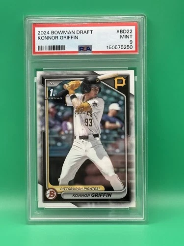 2024 Bowman Draft Konnor Griffin #BD22 Paper Prospects PSA 9 🔥
