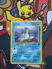 Lapras 10/62 Fossil deutsch Pokemon Karten Poor