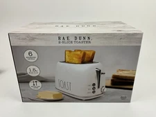 Retro Rounded Bread Toaster, 2 Slice Stainless Steel Toaster with Removable C...