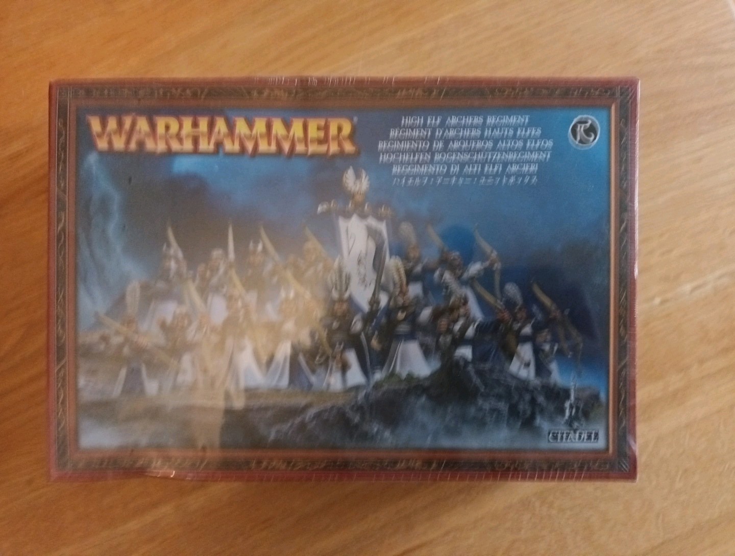Warhammer Fantasy High Elf Archer Regiment Sellado En Caja