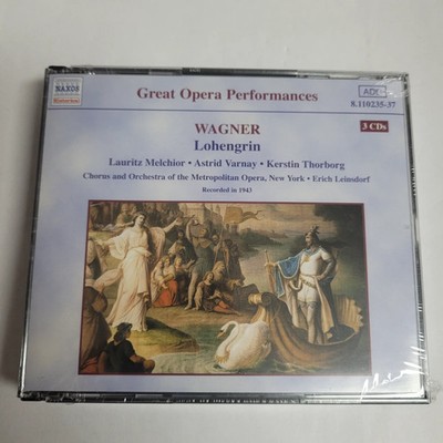 Wagner Lohengrin 3 CDs Naxos Historical 8.110235-37 Neu