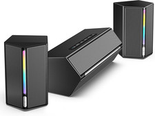 Computer Speakers System with Subwoofer, Gaming Speaker for PC with RGB, Volume