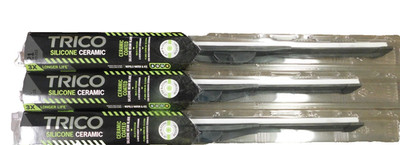 Trico 90-210 Silicone Ceramic Coated Beam Wiper Blade (90-210)-21''-3 Pack