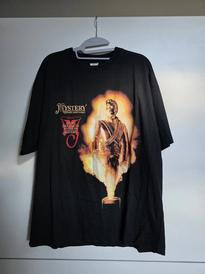 Originales eingeschweißtes Michael Jackson Mystery History Tour Shirt 1997 - Bild 3 von 4