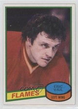 1980-81 Topps Scratched Eric Vail #15 0a4