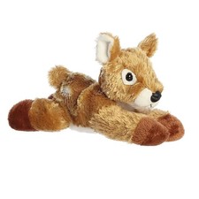 Aurora Mini Flopsie Fawne Stuffed Animal - Brown 8 Inches