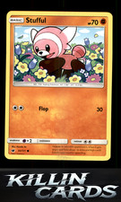 Stufful 55/111 Pokemon Common SM - Crimson Invasion Card NM