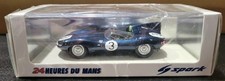 Spark 1/43 Jaguar D Type Winner Le Mans 1957 #3 Ron Flockhart Ivor Bueb #43LM57