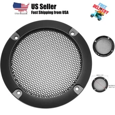 Versatile 3 Inch Speaker Grill Cover - 95mm Subwoofer Protector for Home & Car