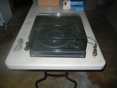 Vintage Garrard Turntable Record Player For Parts-Read Description