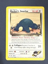 Rocket's Snorlax 033/132 Gym Heroes Regular for sale online | eBay