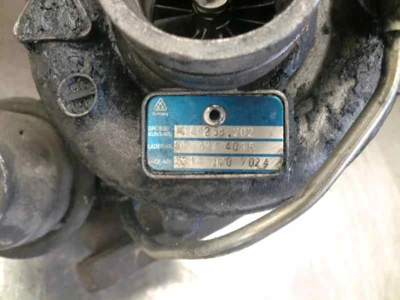 976744403 TURBOCHARGER / 17708 / 53149707024 / 42059 FOR PEUGEOT 405 BERLINA 1.9 T - Image 2 of 3