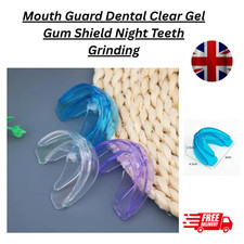 Mouth Guard Dental Clear Gel Gum Shield Night Teeth Grinding -
