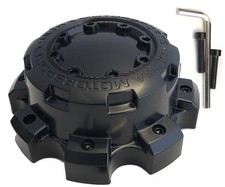 Black Wheel Center Cap Qty 1 p/n  89-9879 with Bolts