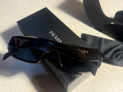 PRADA Men Black Square Sunglasses for Men for sale | eBay