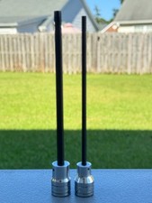 Snap-on Tools 38 Drive Extra Long Hex Bit Socket Set Of 2 Sae Fa5l Fa7l