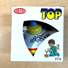 Vintage Ohio Art Tin Metal Toy Spinning Top Works Circus Animals NIB