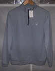 NEW PETER MILLAR Zip Pullover Sweater Shirt Perth THE CREEK LOCUST VALLEY Blue M