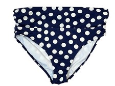 Boden Women's Bikini Bottom Blue And White Polka Dot Beach Nautical Size 8