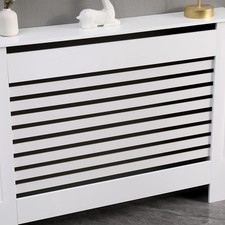 radiator cover white medium