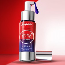 Colgate Visible White Purple Teeth Whitening Serum, 40ml Mint Yuzu Flavour