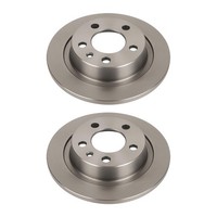 2 Bremsscheiben Hinterachse Voll Ø 63,6 Mm 11 Mm Valeo FüR U.A. Ford S-MAX