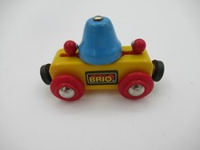 Brio Chiming BELL TRAIN CAR 33227 Wagon Railroad Sweden "Look"
