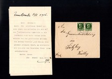 Bayern  1916 - Brief nach Vorarlberg, mit Inhalt  (EB-1)