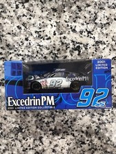 2001 limited edition 1:64 scale diecast Excedrin PM 92 Jimmie Johnson Nascar