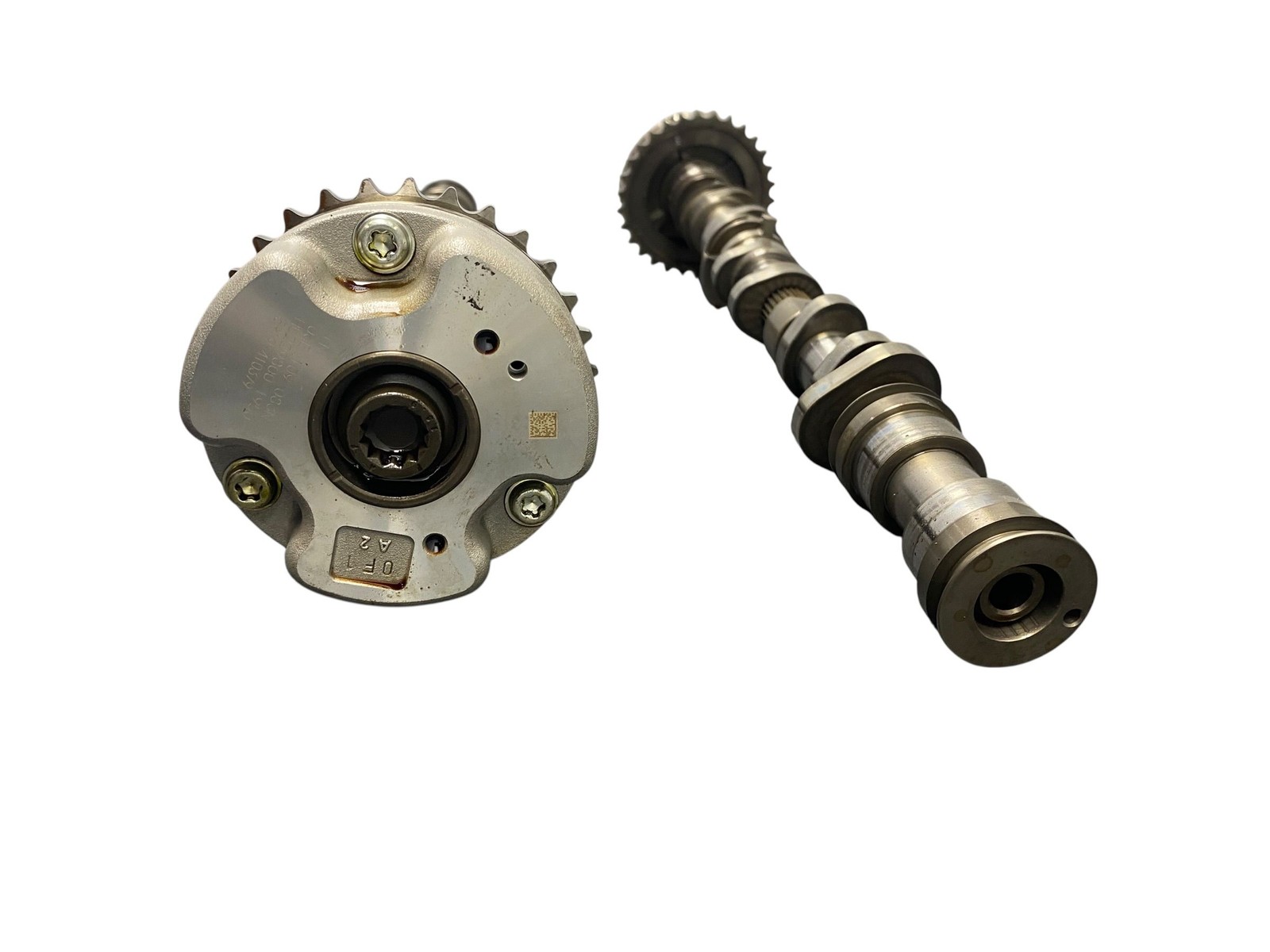 2013-2019 BENTLEY FLYING SPUR 4W 223B 4.0L AWD LH INTAKE & EXHAUST CAM SHAFT (2)