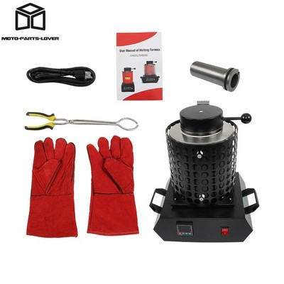 Gold Melting Furnace 1400W 110V Digital Electric Melting Furnace For Gold Silver