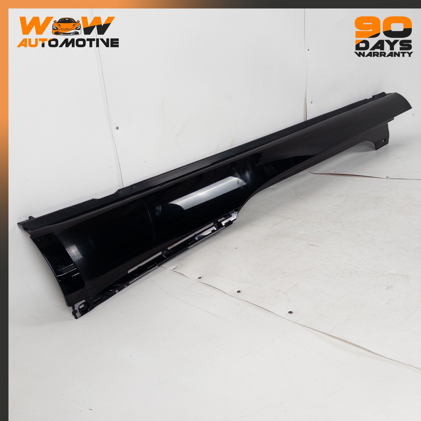 12-17 BENTLEY CONTINENTAL GT LEFT DRIVER SIDE SKIRT ROCKER PANEL TRIM BLACK OEM