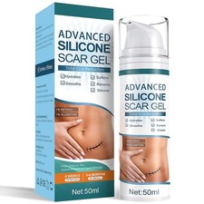 Advanced Scar Gel, Silicone Scar Gel, Treats Old and New Scars, Reduces