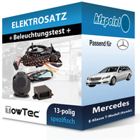 Towtec E-Satz 13Polig Fahrzeugspezifisch Passend FüR Mercedes E-Klasse T-Modell