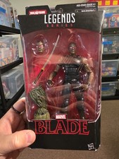 Marvel Legends Blade Man-Thing BAF Action Build A Figure Packaging In Rough Cond