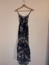 Jealous Tomato Y2K Hi-Lo Floral Maxi Dress - Size Small