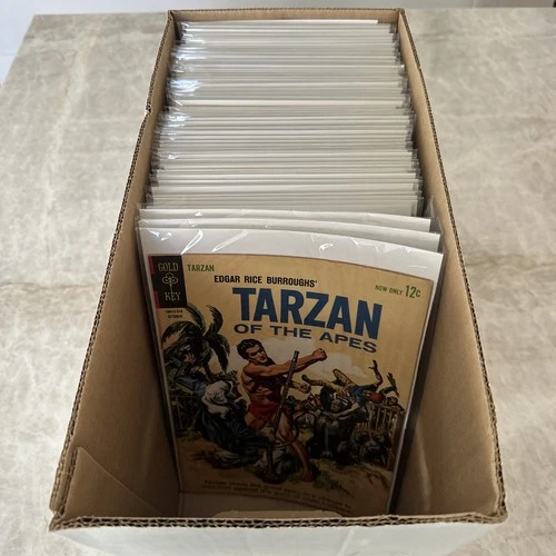 Lot Of 75 Vintage Comics - No Reserve  - Tarzan, Batman, Superman, Archie,X-Men