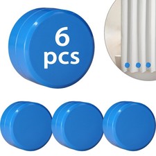 6 PCS Shower Curtain Weights Bottom,Heavy Duty Shower Curtain Weights Magnets...
