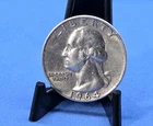 1964 Denver Washington 90% Silver Quarter