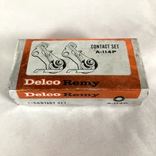 DELCO-REMY A-114P CONTACT SET - New Old Stock