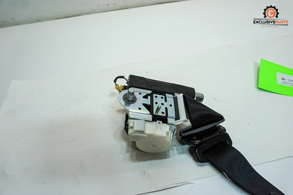 06-13 Cinturón de seguridad trasero izquierdo mercedes w251 r350 oem tercera fila negro 5043 Foto 4 de 4