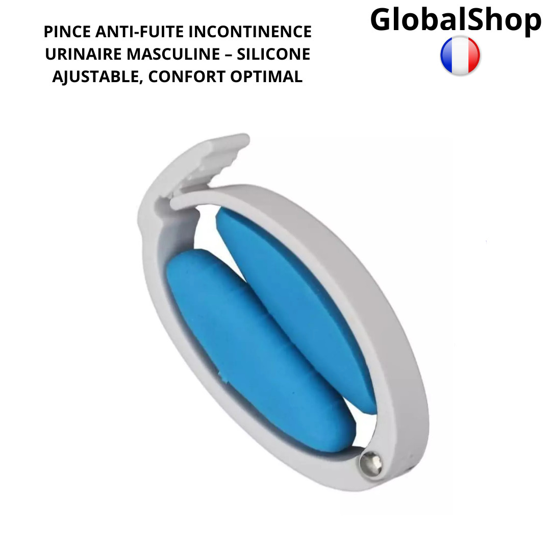 Pince anti-fuite incontinence urinaire masculine idéale pour le sport et les voyages