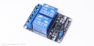 Arduino Compatible 2-Channel DC 5V Relay Module Board