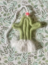 Macrame/Yarn Green Cactus