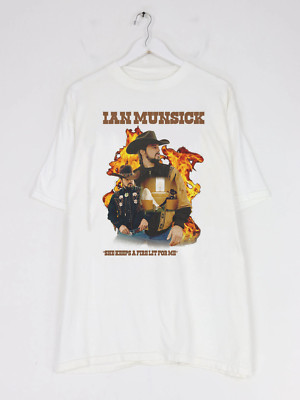 New Tour 2024 Ian Munsick White All Size T-Shirt Unisex Gift For Fan