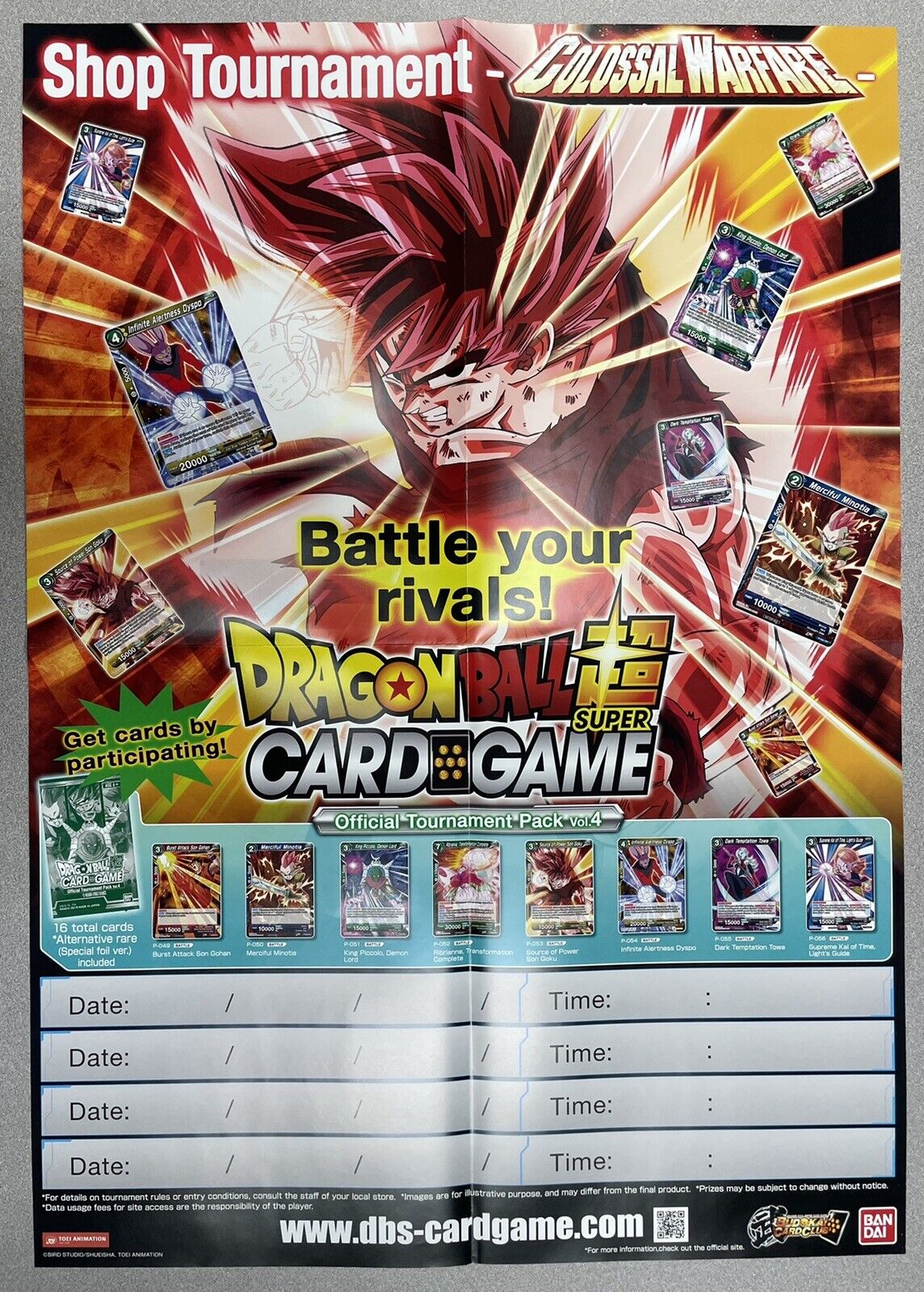 Dragon Ball Super Card Game! Tournament Results Breakdown! : r