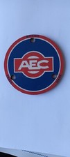 Vintage A.E.C. rocker cover badge